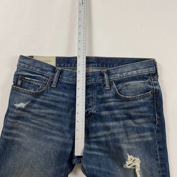 Abercrombie & Fitch The A&F Skinny Jeans Mens 33 x 32 Actual 35 x 32 Cotton - Picture 11 of 14